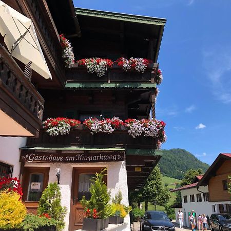 Gaestehaus Am Kurparkweg Hotel Reit im Winkl Bagian luar foto