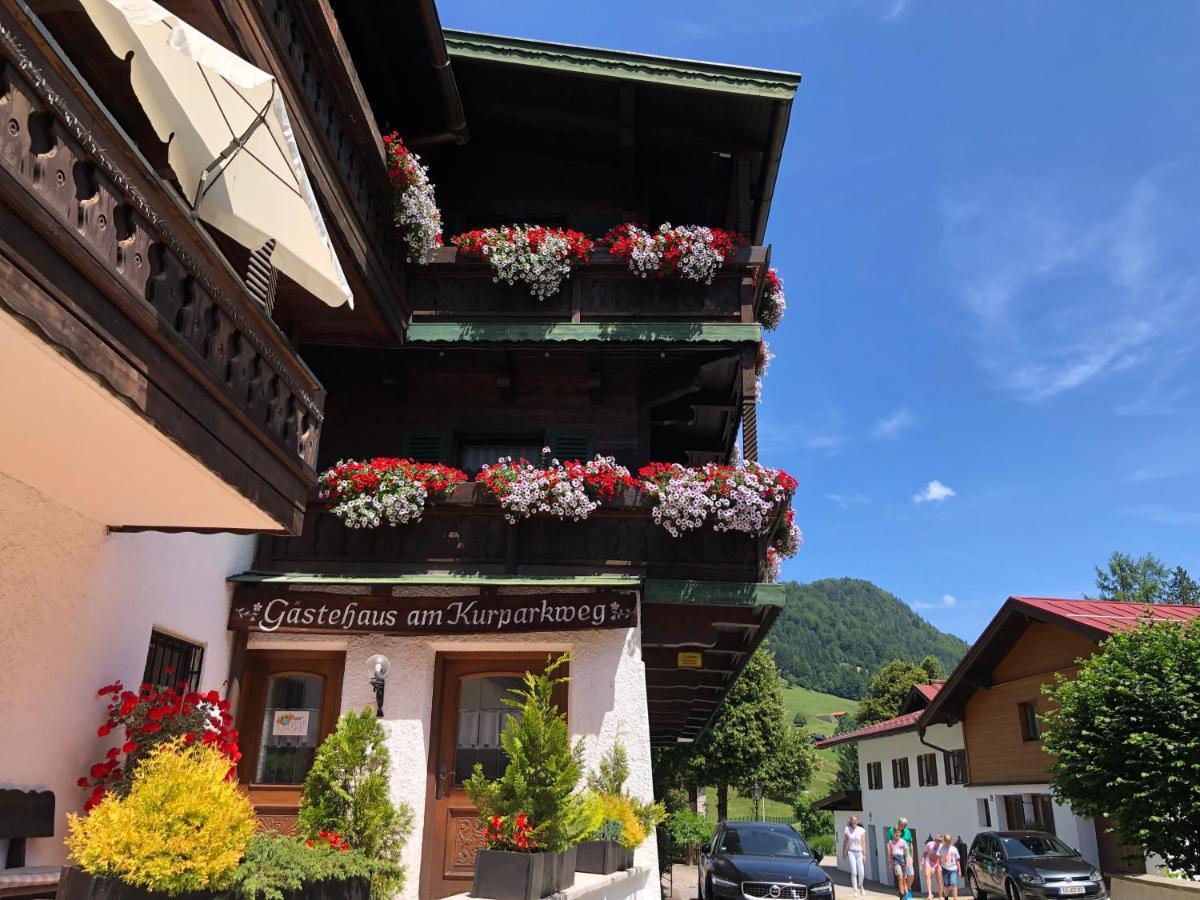 Gaestehaus Am Kurparkweg Hotel Reit im Winkl Bagian luar foto